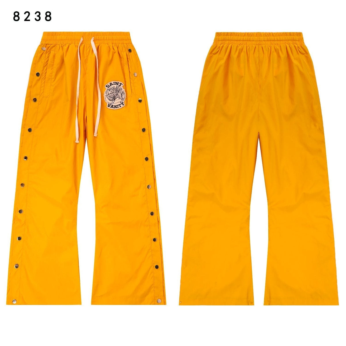 SAINT Vanity Patch Hooded Jacket & Snap-Pant Matching Set — front
