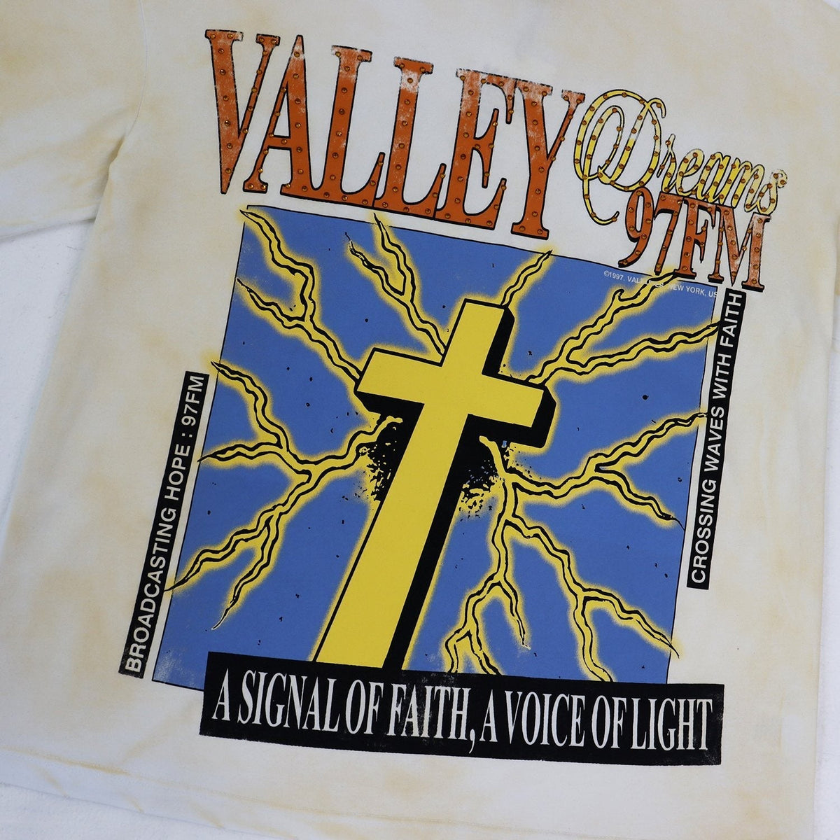VALE USA Dreams Graphic Short-Sleeve T-Shirt - Cream — front